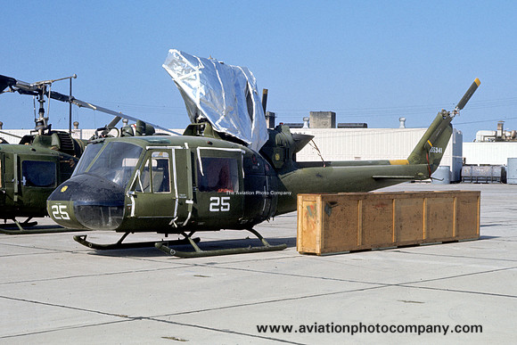 US Marines Bell UH-1E Iroquois 155341 at NAS North Island (1976)