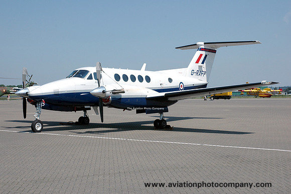 RAF 45 Squadron Beech 200 King Air G-RAFP (2008)