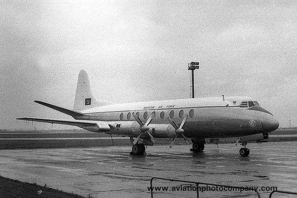 Pakistan Air Force Vickers Viscount J-751 (1957)