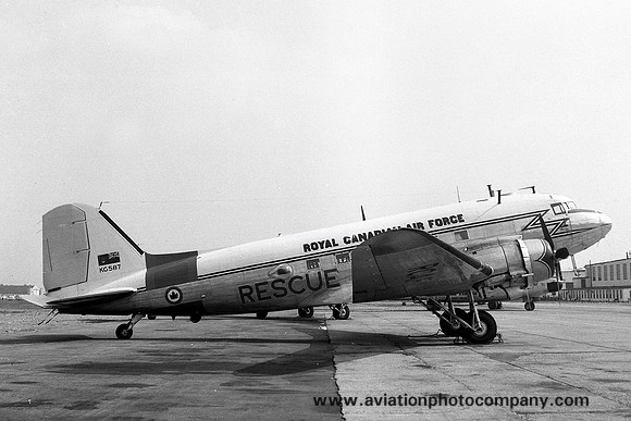 Royal Canadian Air Force Rescue Douglas C-47A Dakota KG587