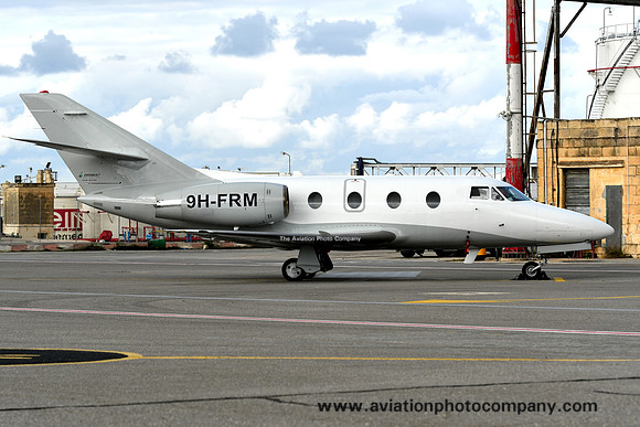 Harmony Jets Dassault Falcon 100 9H-FRM at Malta Luqa (2020)
