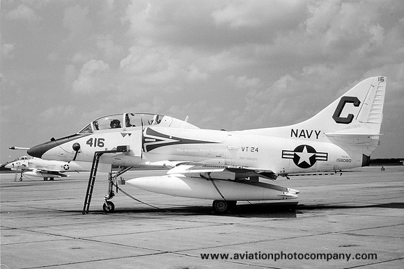 US Navy VT-24 Douglas TA-4J Skyhawk 158080/C-416 (1976)