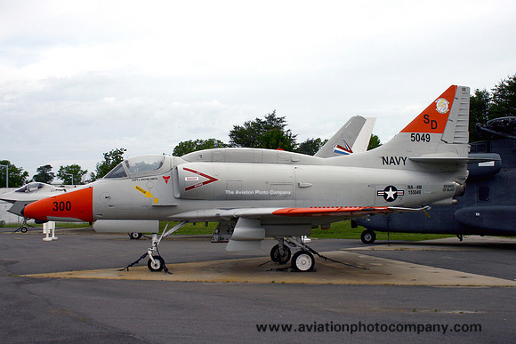 US Navy Douglas NA-4M Skyhawk 155049/SD-300 displayed at NAS Patuxent River (2009)