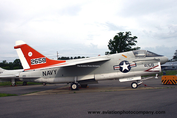 US Navy LTV NA-7A Corsair 152658 displayed at NAS Patuxent River (2009)