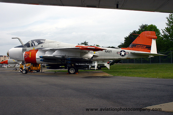 US Navy NAWC Grumman A-6E Intruder 156997 displayed at NAS Patuxent River (2009)