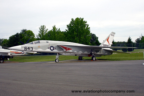 US Navy NATC North American RA-5C Vigilante 156643/643 displayed at NAS Patuxent River (2009)