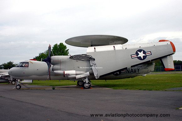 US Navy NATC Grumman E-2B Hawkeye 152476 displayed at NAS Patuxent River (2009)
