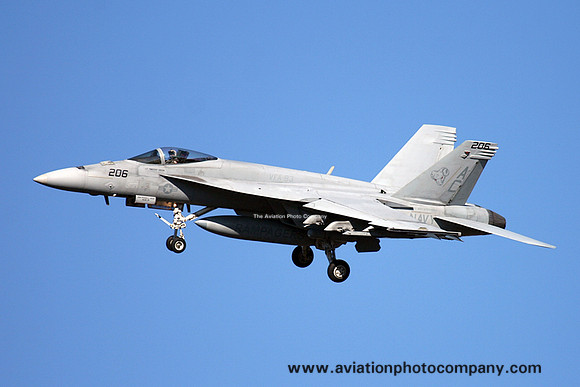 US Navy VFA-83 McDonnell Douglas F/A-18E Super Hornet 166604/AC-204 (2020)