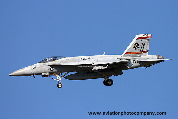 US Navy VFA-87 McDonnell Douglas F/A-18E Super Hornet 168910/NH-400 (2020)