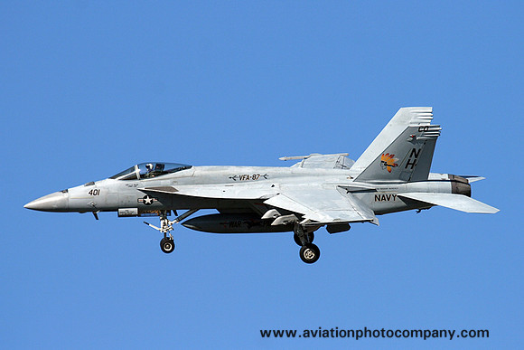 US Navy VFA-87 McDonnell Douglas F/A-18E Super Hornet 168911/NH-401 (2020)