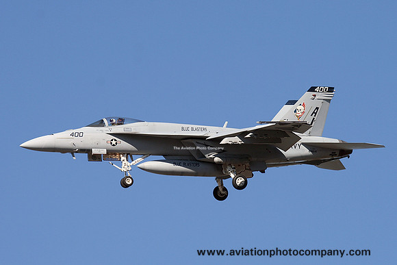 US Navy VFA-34 McDonnell Douglas F/A-18E Super Hornet 169641/AJ-400 (2020)