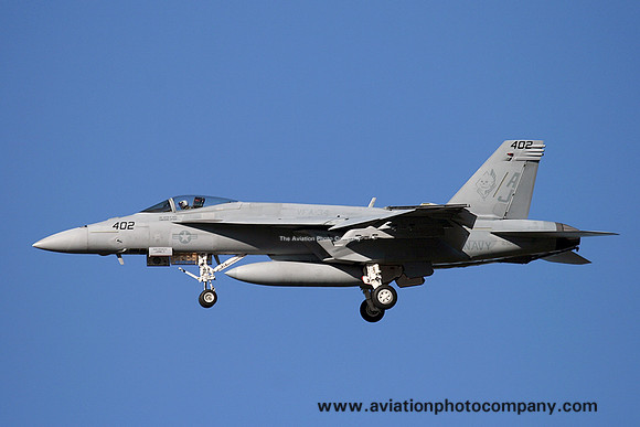 US Navy VFA-34 McDonnell Douglas F/A-18E Super Hornet 169642/AJ-402 (2020)