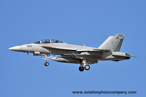 US Navy VFA-106 McDonnell Douglas F/A-18F Super Hornet 165806/AD-220 (2020)