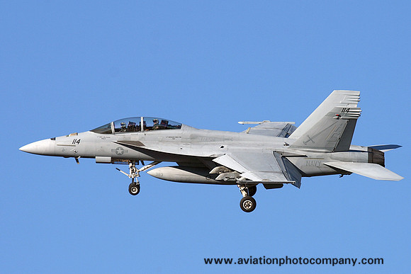 US Navy VFA-32 McDonnell Douglas F/A-18F Super Hornet 166662/AC-114 (2020)
