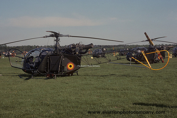 Belgian Army Sud Alouette II A46 (1979)