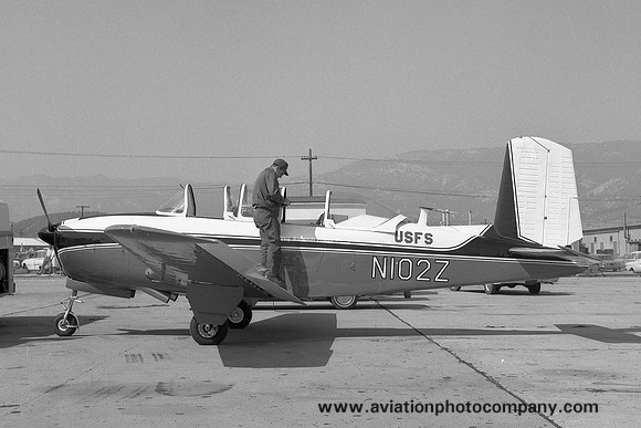 USFS Beech T-34B Mentor N102Z (1971)