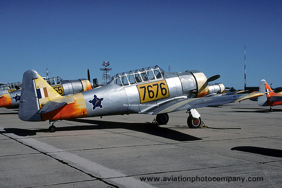 South African Air Force North American AT-6C Harvard IIA 7676 (1996)