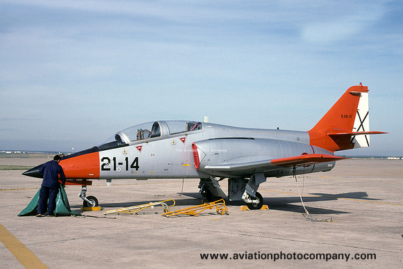 Spanish Air Force Grupo 21 CASA C-101 Aviojet E.25-71/21-14 (1995)
