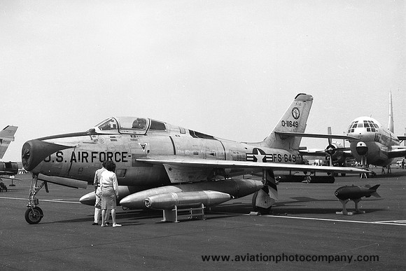 USAF Ohio ANG Republic F-84F Thunderstreak 51-1649