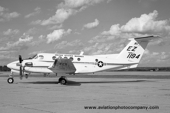 US Marines MWHS-4 Beech UC-12B Huron 161194/EZ (1982)