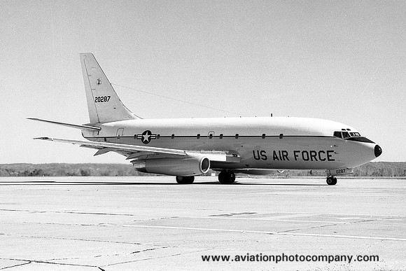 USAF DC ANG Boeing T-43A Gator 72-0287 at Offutt AFB (1981)