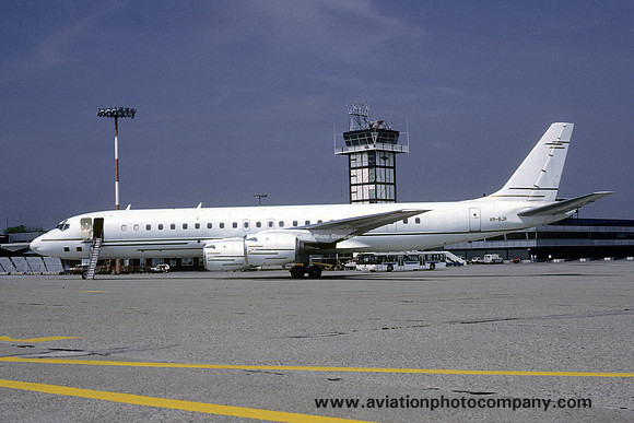 Jet Aviation Business Jets AG Douglas DC-8-72 VR-BJR (1988)