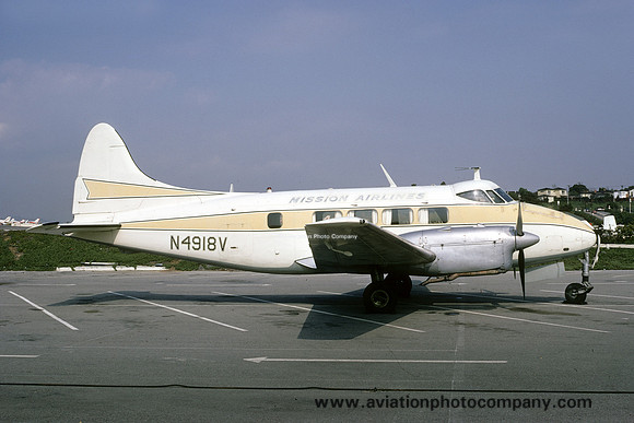 Mission Airlines De Havilland Dove 5A N4918V (1970)