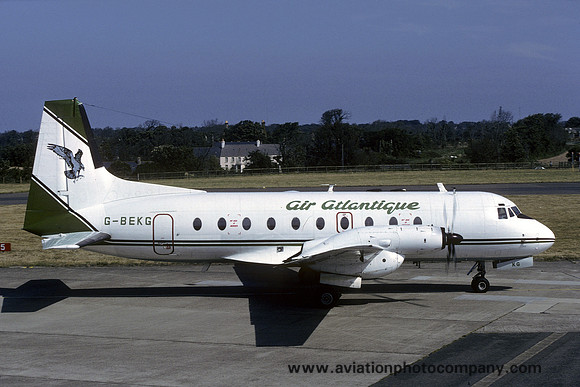 Air Atlantique Hawker Siddeley HS.748-105 G-BEKG (1988)