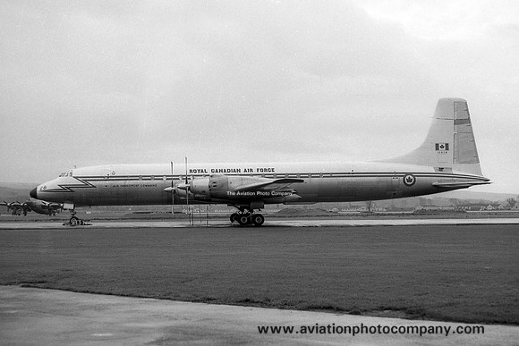 Royal Canadian Air Force 412 Squadron Canadair CL-44-6 Yukon (CC-106) 15928 (1966)
