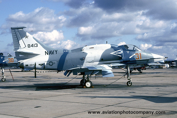 US Navy VF-126 Douglas A-4M Skyhawk 158413/NJ-631 (1993)