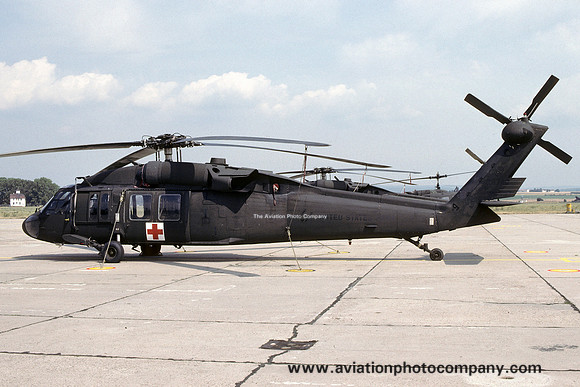 US Army 159th Medical Company Sikorsky UH-60A Blackhawk 82-23745 (1993)