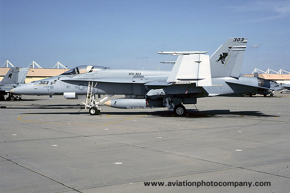 US Navy VFA-303 McDonnell Douglas F/A-18A Hornet 161743/303 (1992)