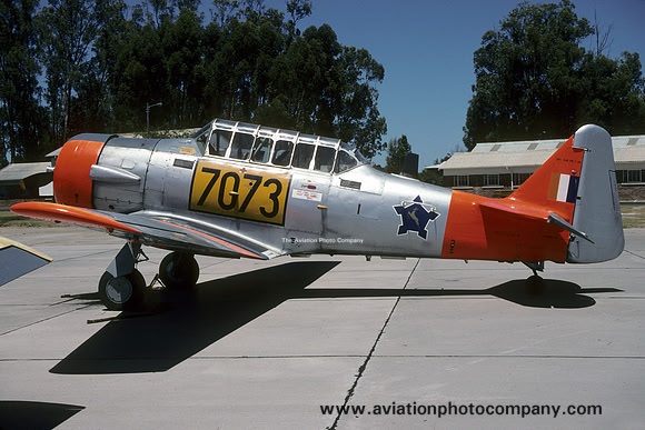South African Air Force CFS North American AT-6C Harvard IIA 7073 (1996)