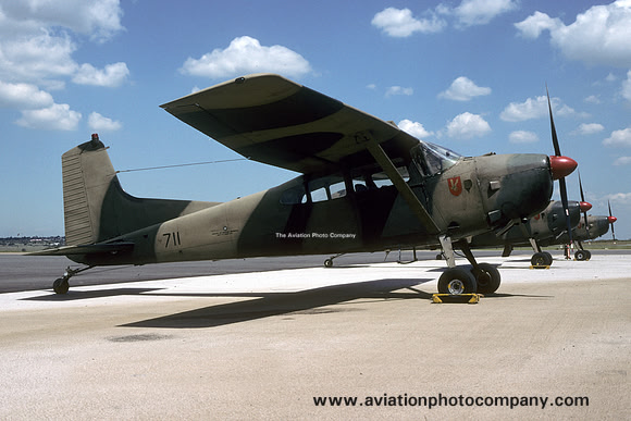 South African Air Force 42 Squadron Cessna A185A Skywagon 711 (1996)
