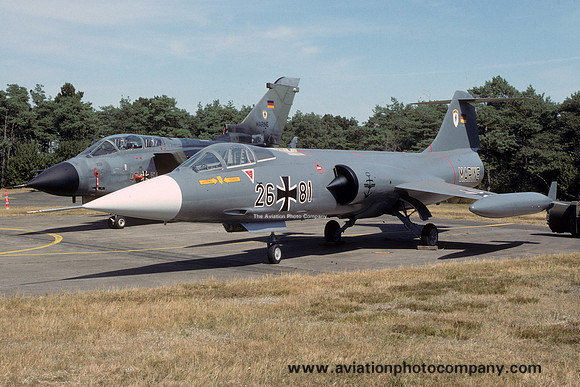 German Navy MFG1 Lockheed F-104G Starfighter 26+81 displayed at Nordholz (1995)