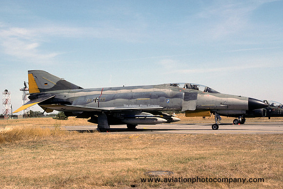 German Air Force JG72 McDonnell F-4F Phantom 38+38 at Nordholz (1995)