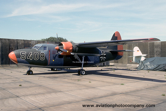 German Navy Hunting Percival P.66 Pembroke C.54 54+08 at Nordholz (1995)