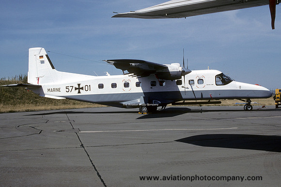 German Navy MFG3 Dornier Do228 57+01 at Nordholz (1995)