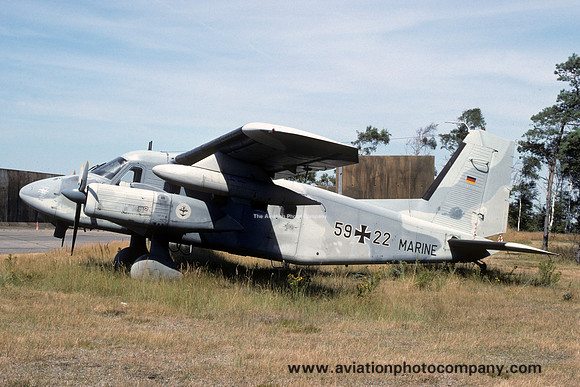 German Navy MFG5 Dornier Do28D 59+22 stored at Nordholz (1995)