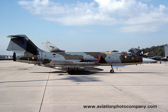 Italian Air Force 4 Stormo Lockheed F-104S Starfighter MM6912/4-20 at Nordholz (1995)