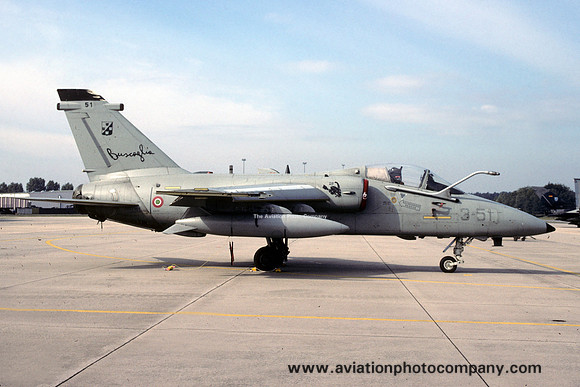 Italian Air Force 3 Stormo Aeritalia AMX MM7161/3-51 (1995)