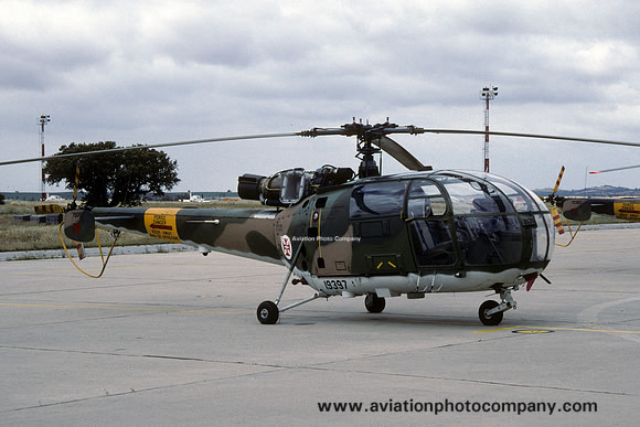 Portuguese Air Force Esq 552 Sud Alouette III 19397 (1995)