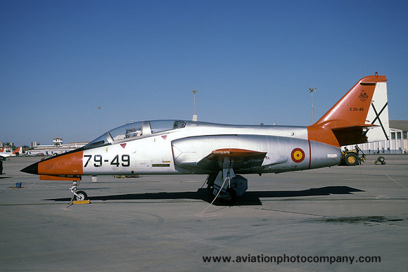 Spanish Air Force Ala 79 CASA C-101 Aviojet E.25-49/79-49 (1995)