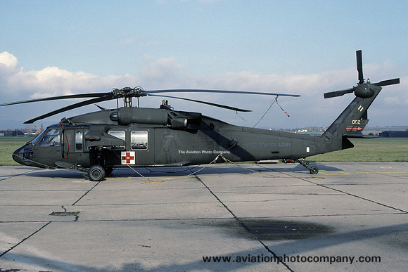 US Army 159th Medical Company Sikorsky UH-60A Blackhawk 87-26002 (1993)
