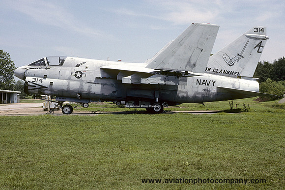 US Navy NATTC Memphis LTV A-7E Corsair 159291/AC-314 (1993)