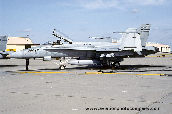 US Navy VFA-303 McDonnell Douglas F/A-18A Hornet 161732/300 (1992)