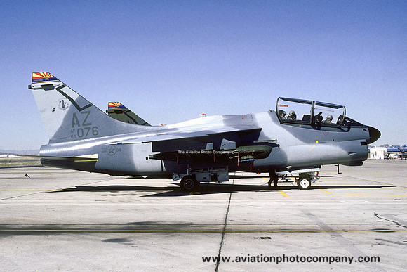 USAF Arizona ANG 195 TFS LTV A-7K Corsair 81-0076/AZ (1988)