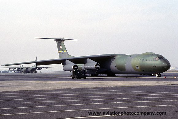 USAF 43 AW Lockheed C-141B Starlifter 63-8079 (1993)