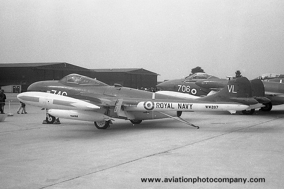 Royal Navy ADS De Havilland Sea Venom FAW.21 WW207/VL740 (1968)