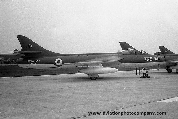 Royal Navy 738 Squadron Hawker Hunter GA.11 WV374/BY795 (1968)